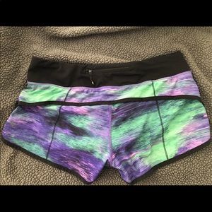 Lululemon speed up shorts size 8